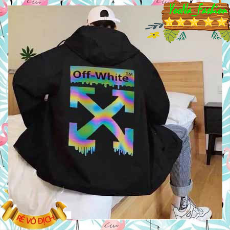 Áo Khoác Dù Nam Nữ Form Rộng, in Phối Hình Phản Quang Nhiều Màu Sắc Siêu Hot.Tp