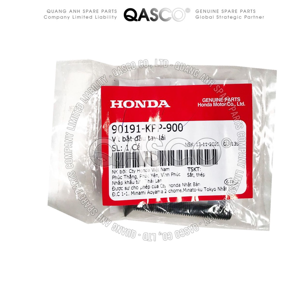 Vít bắt đầu tay lái honda sh 2020 và nhiều dòng xe 6x50 qasco