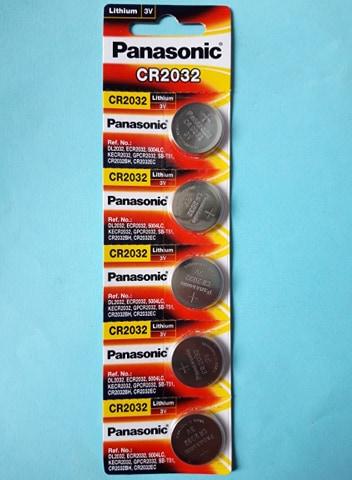 1 vỉ gồm 5 viên pin panasonic CR2032