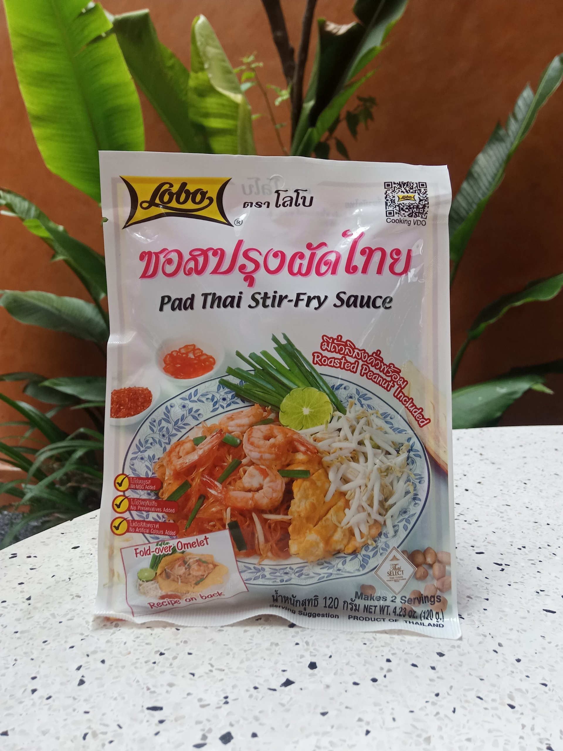 Sốt gia vị pad thái thương hiệu lobo - gói 120g