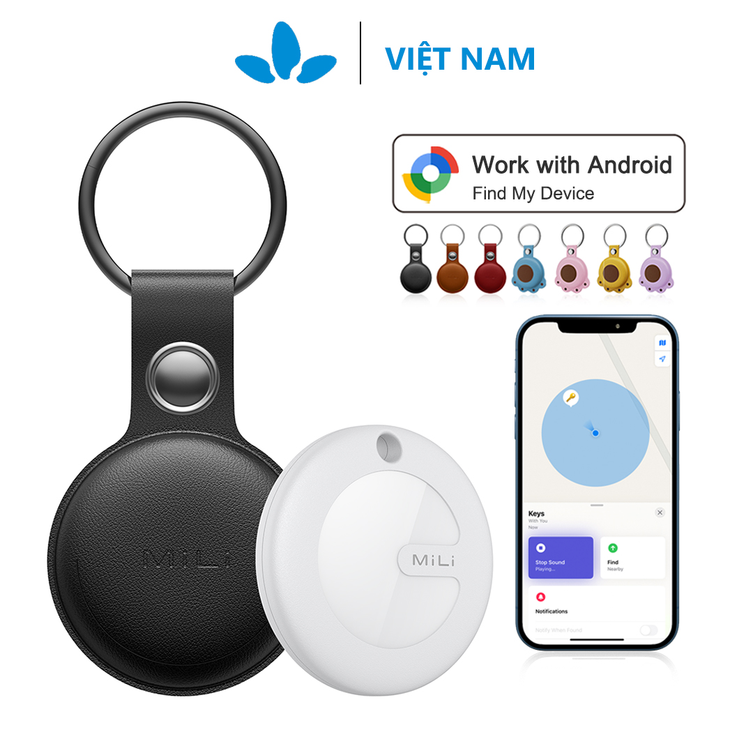 Xiaomi Youpin MIli Locator Mini Motion Tracker Key Wallet Định vị thiết bị thông minh Hành lý bằng chứng mất nhắc nhở xe làm việc Android Find My