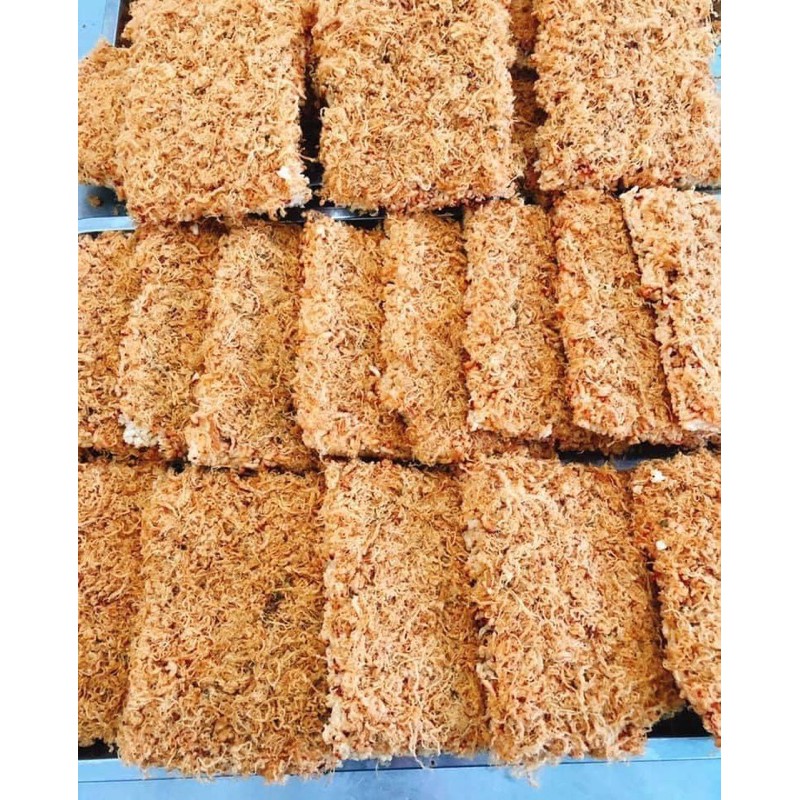 Combo 5 cơm cháy siêu chà bông túi 250gr