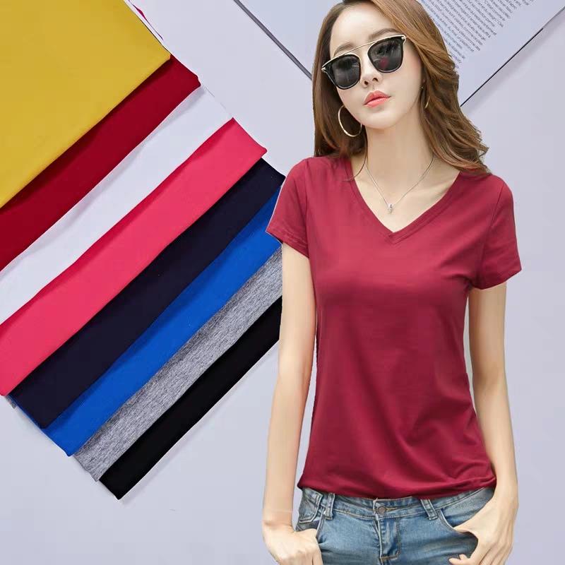 Áo thun body nữ cổ tim nuna