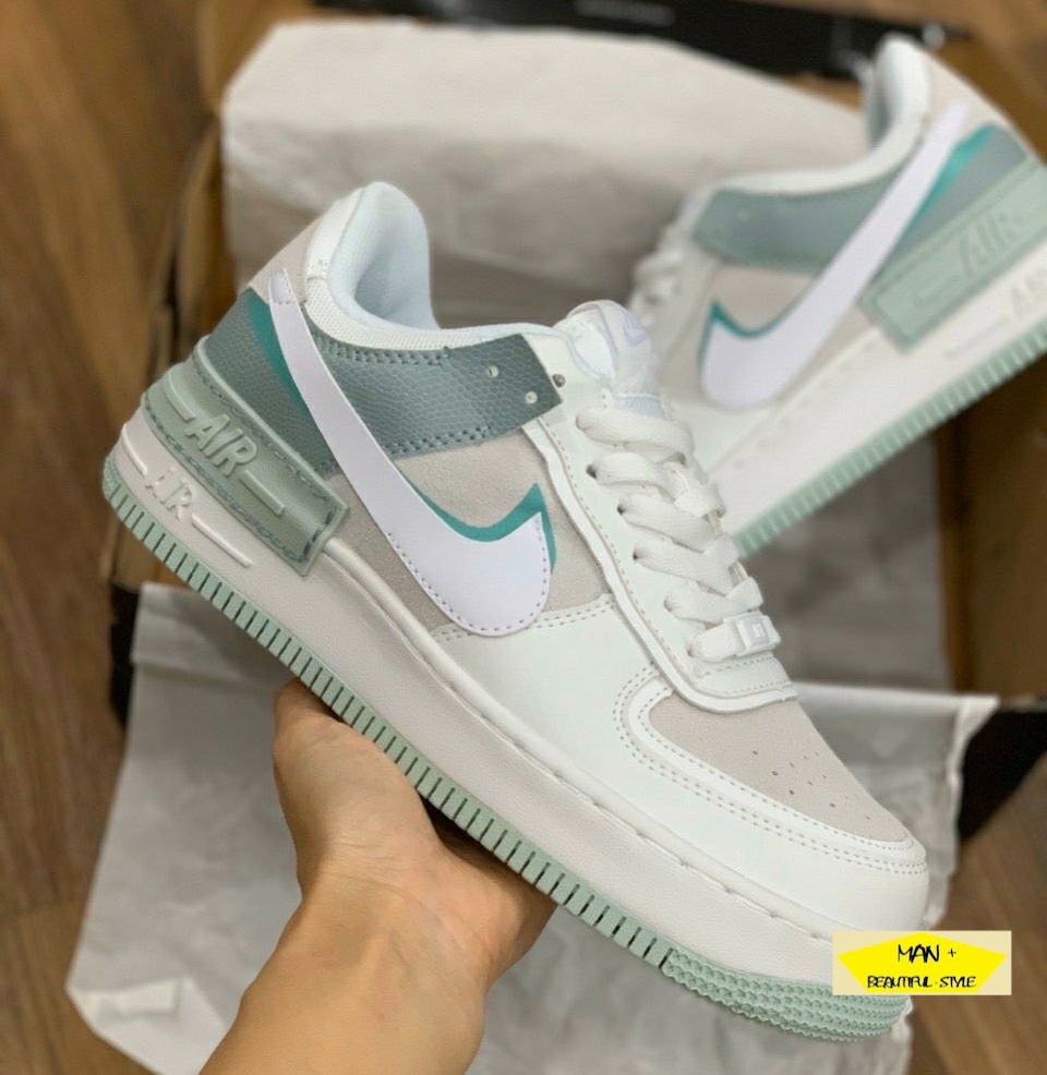 (HÀNG MỚI GIẢM GIÁ CỰC SỐC) Giày thể thao sneaker AIR FORCE 1 shadow green dành cho nam nữ