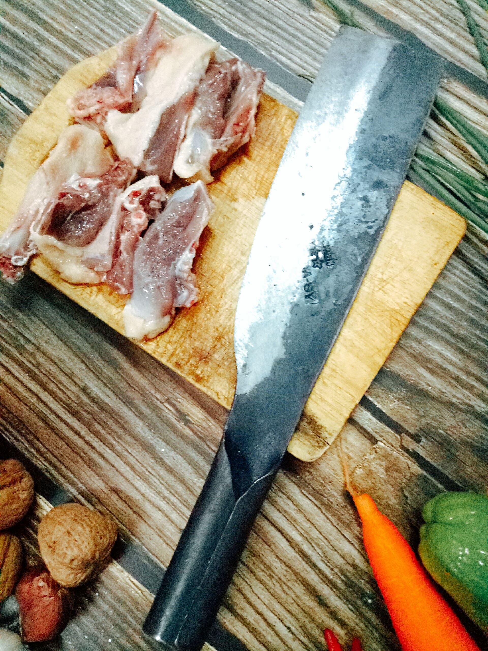 Sale hot - dao chặt xương cán liền 400gr -dao đa sĩ