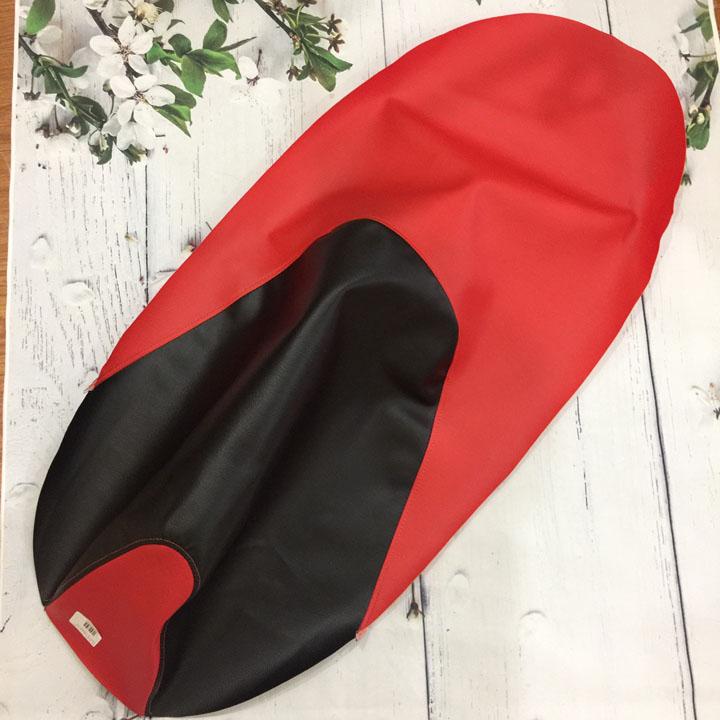 [MUA NGAY ] Vỏ bọc yên màu ĐỎ ĐEN cho xe máy - xe số