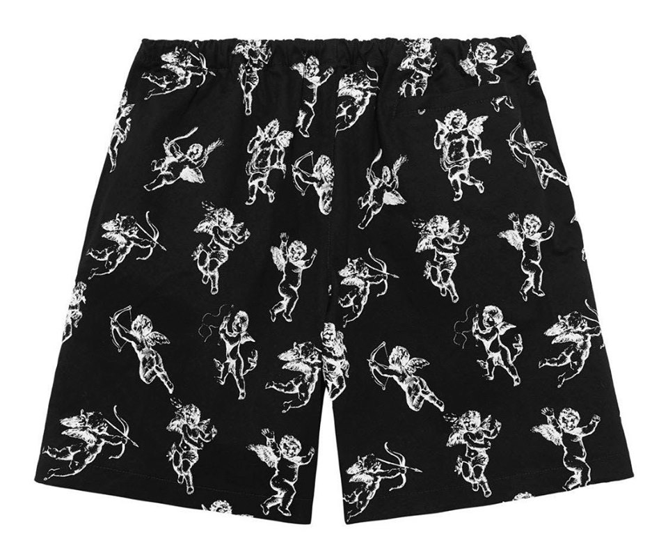 QUẦN SHORT THUN BOBUI Sài Gòn màu đen họa tiết đẹp form rộng ngắn unisex - Quần đùi nam nữ co dãn 2020 | Valu Store