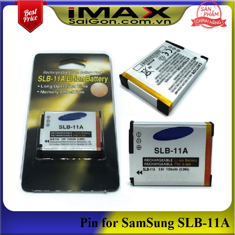 Pin thay thế pin máy ảnh samsung slb-11a