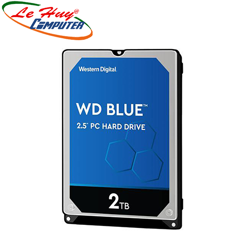 Hdd laptop western 2tb blue 2.5 inch 5400rpm sata3 128mb cache