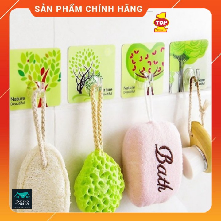 Móc dán tường 3d cường lực