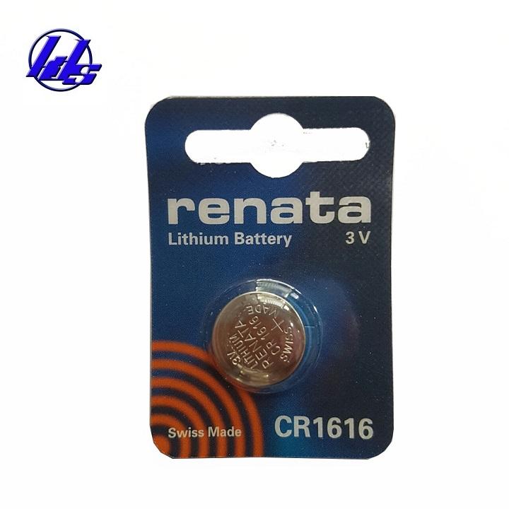 Pin cr1616 renata lithium 3v - vỉ 1 viên
