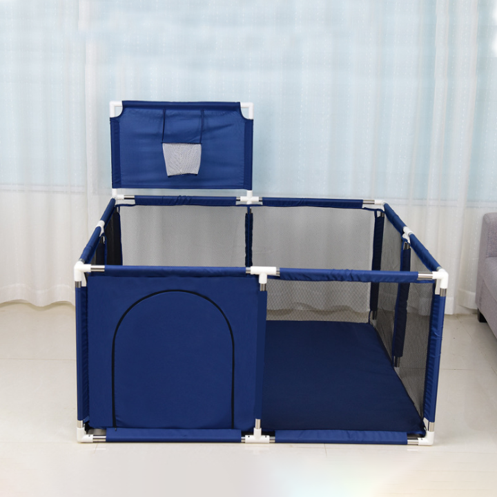 Quây cũi kiêm nhà bóng cho bé - Kích thước 1m2x1m2 (Tặng ngay 100 bóng)