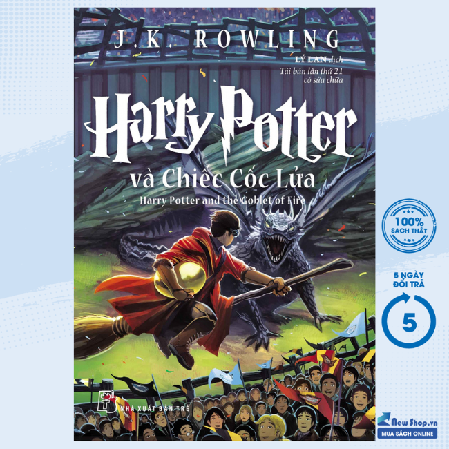 Sách - harry potter và chiếc cốc lửa - tập 4 - newshop