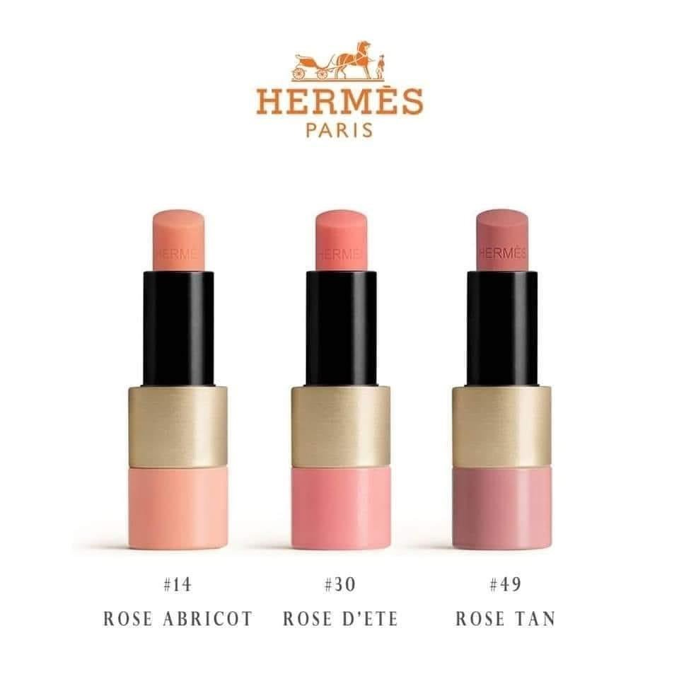 Son dưỡng  Her.mès Rose Hermes Rosy Lip Enhancer thỏi 4gr của Italia