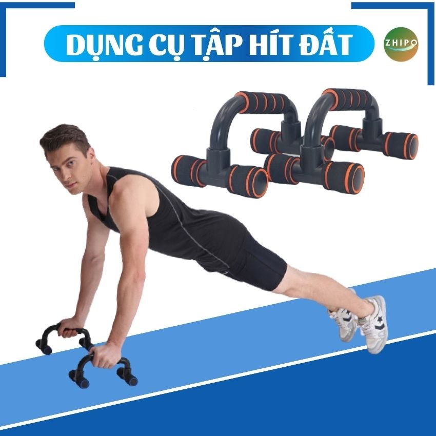 Dụng Cụ Tập Hít Đất Chống Đẩy Đa Năng Tập Thể Dục tại nhà Hỗ Trợ Cơ Tay Cơ Vai Hiệu Qủa Zhipo 03