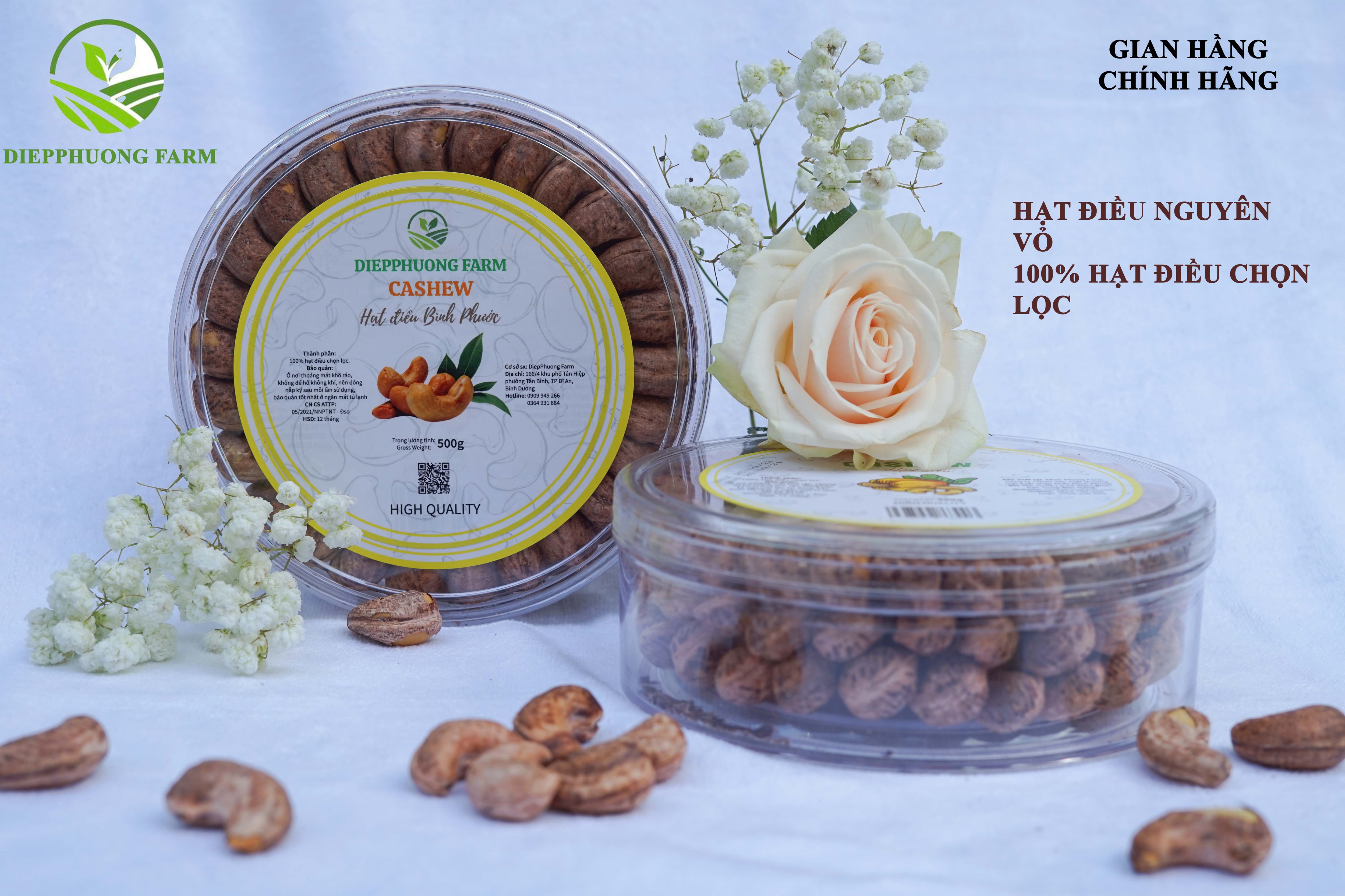 5kg hạt điều a cồ bình phước hạt to, ngon, bùi, thơm- sản phẩm của minh phong farm