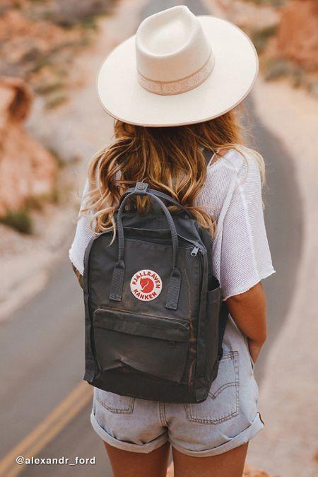 Balo Fjall KANKEN Classic Super Grey logo phản quang