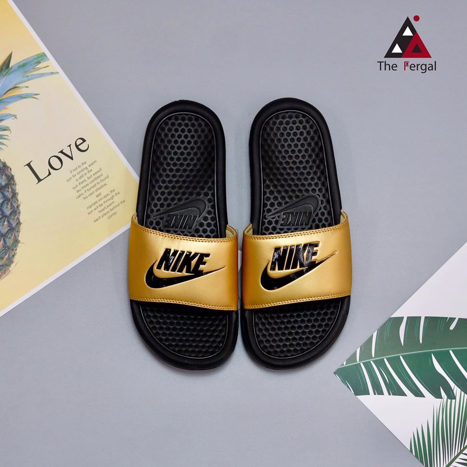 [HCM]DÉP CHÍNH HÃNH NIKE BENASSI JDI BLACK METAL [343881 014]