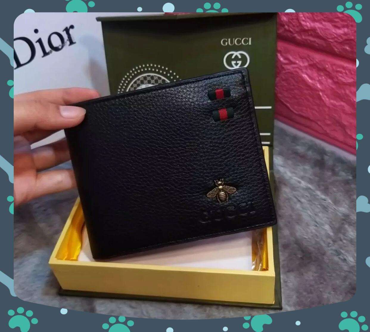 Bóp nam/ví nam cao cấp GC ( ong chỉ đỏ ) full box TT-Shop