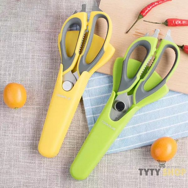 [HCM] Kéo nhà bếp đa năng LocknLock dài 22.8cm có bao đựng từ tính LOR131 hàng chính hãng