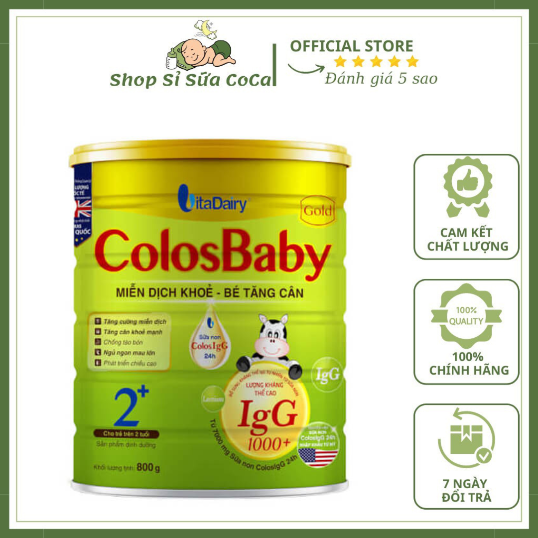 Sữa colos gold 2+ 800gr