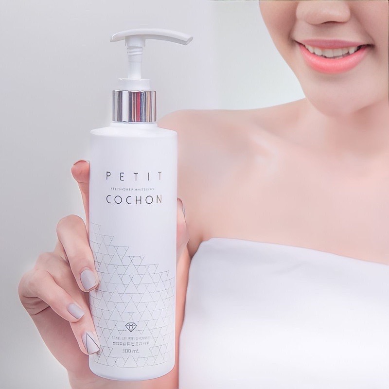 Sữa tắm ủ trắng và dưỡng trắng da peptit cochon 300ml- lynh cosmetics