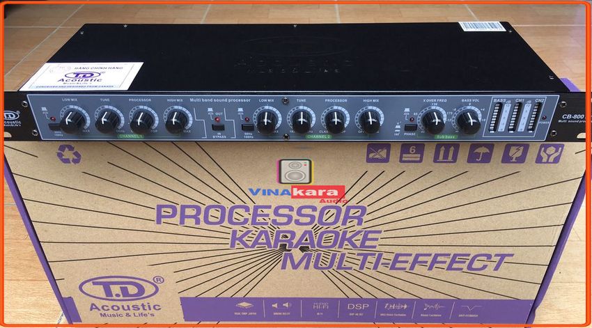 [HCM][NHÀ TƯ VẤN] Nâng Tiếng TD CB 800 Pro - Ultra.(Tặng Dây AV) Nâng Bass Căng Treb Sáng.Chỉnh Nhạc Cực Hay Cho Bộ Dàn Karaoke Gia Đình Sân Khấu Chuyên Nghiệp Mic Nhẹ Hơn Rõ Hơn Chống Hú RÈ Tốt Mượt Mà Sâu Lắng. BH 12 TH