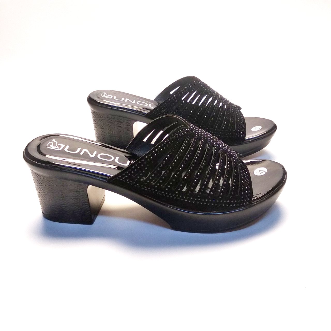 Dép cho mẹ - dép trung niên 5p đính hạt hình xương cá - bao nhẹ, bền đẹp, chắc chân