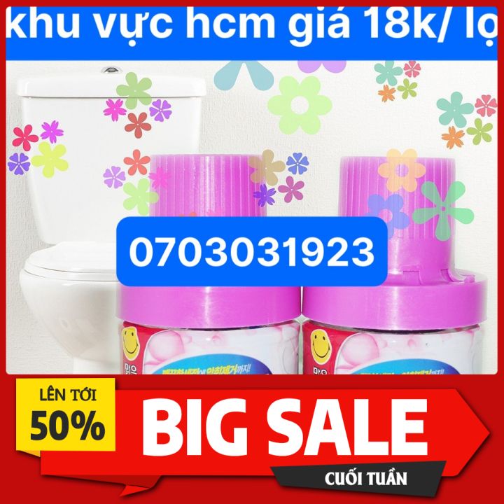 Combo 2 Cốc thả bồn cầu hàn quốc diệt khuẩn hương hoa Thả bồn cầu hàn quốc Thả bồn cầu thơm Chất tẩy và khử mùi bồn cầu Vệ sinh toilet