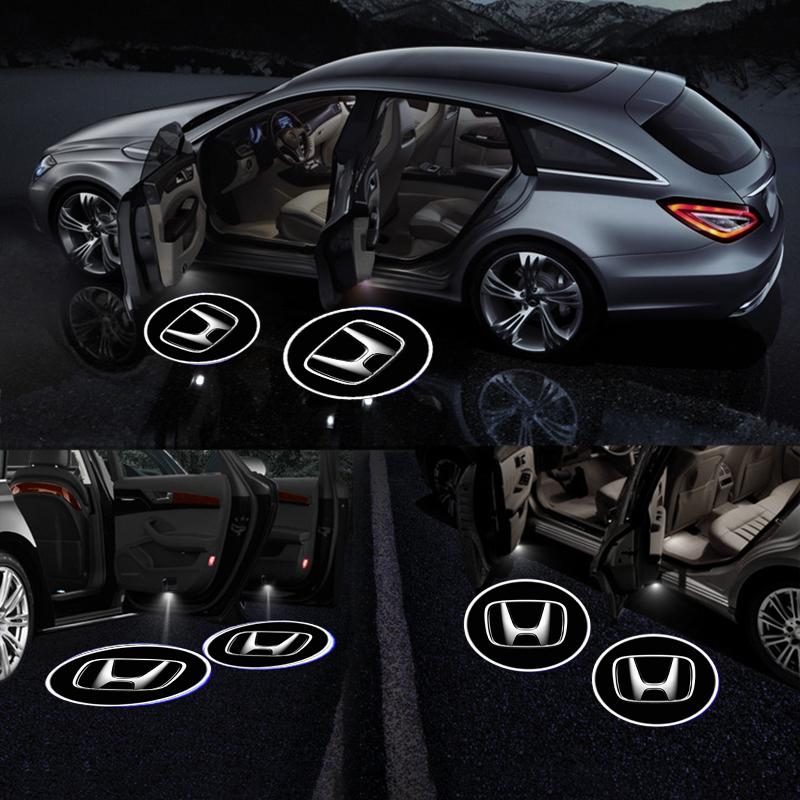 [HCM]Sakora Đèn chiếu sáng cửa 1 đèn LED với Logo máy chiếu cho Honda _ KMCE-17