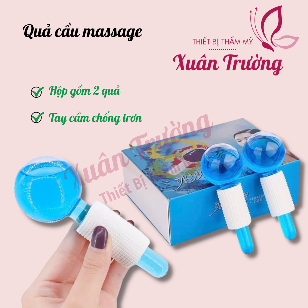 Quả cầu lạnh massage mặt, đẩy tinh chất