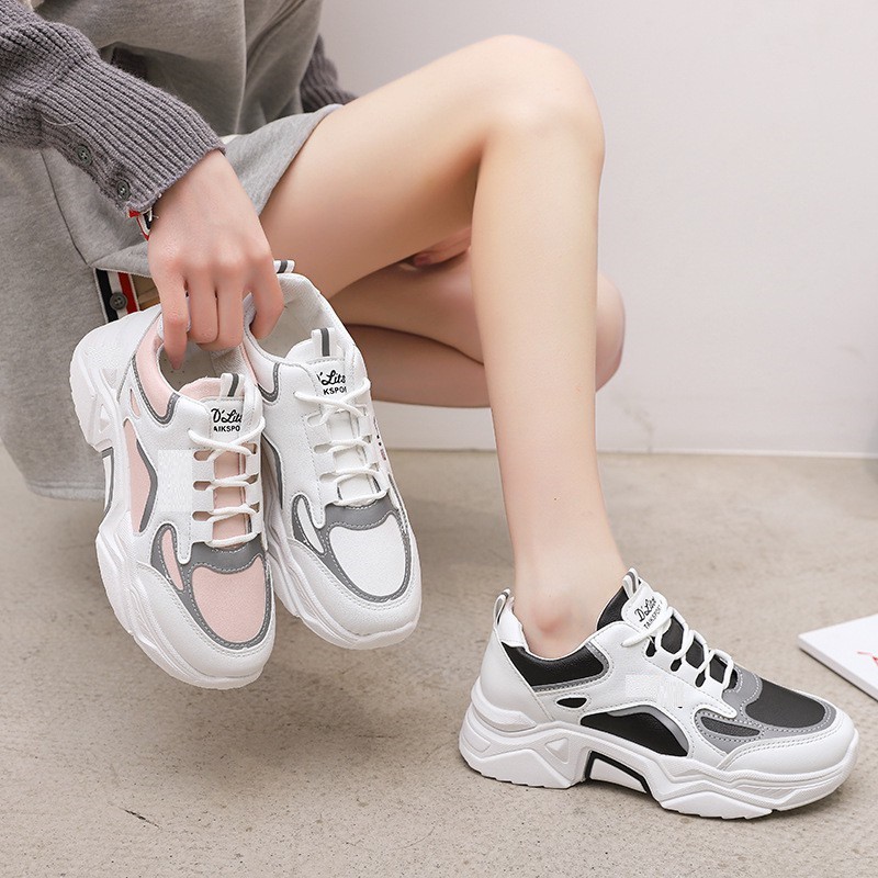 Giày Sneaker Nữ Phản Quang G05