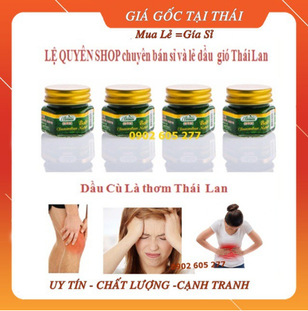 Dầu cù là thơm, Dầu cù là Green Herb, Dầu cù là thơm thảo dược Thái Lan