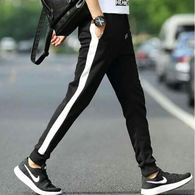 [HCM][MẪU MỚI] Quần Jogger Nam Bo Gấu Phối Viền Kẻ Sọc Phong Cách Thể Thao Thời Trang - OANH VŨ