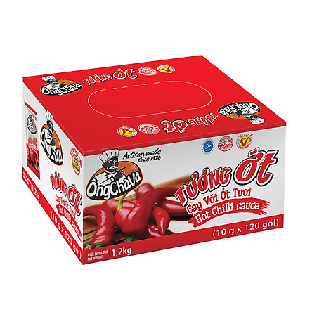 TƯƠNG ỚT OCV 10g (120gói/hộp)