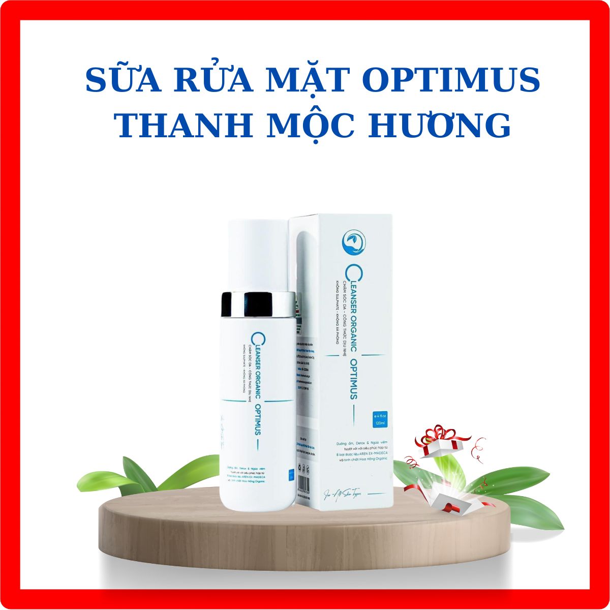 Sữa rửa mặt Optimus Thanh Mộc Hương 120ml