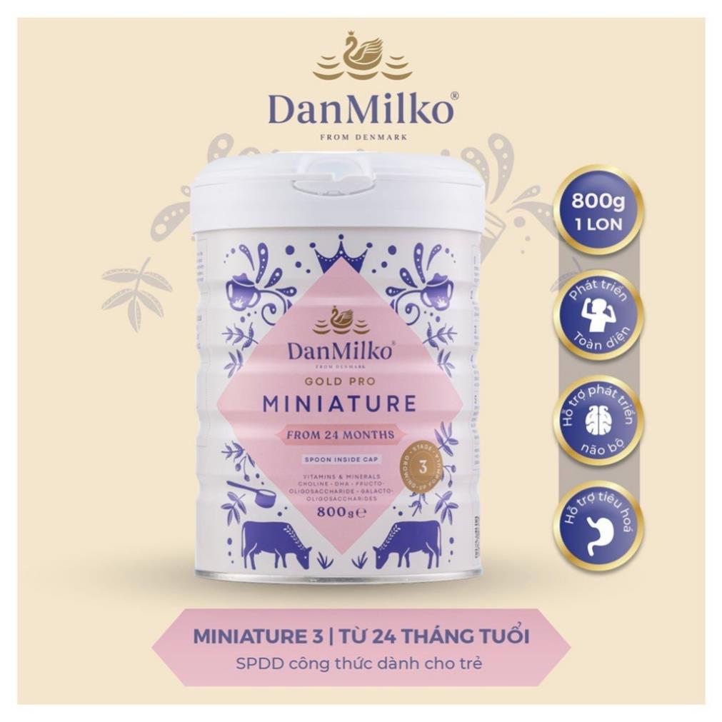 Danmilko Miniature 3 Sản phẩm dinh dưỡng công thức dành cho trẻ từ 24