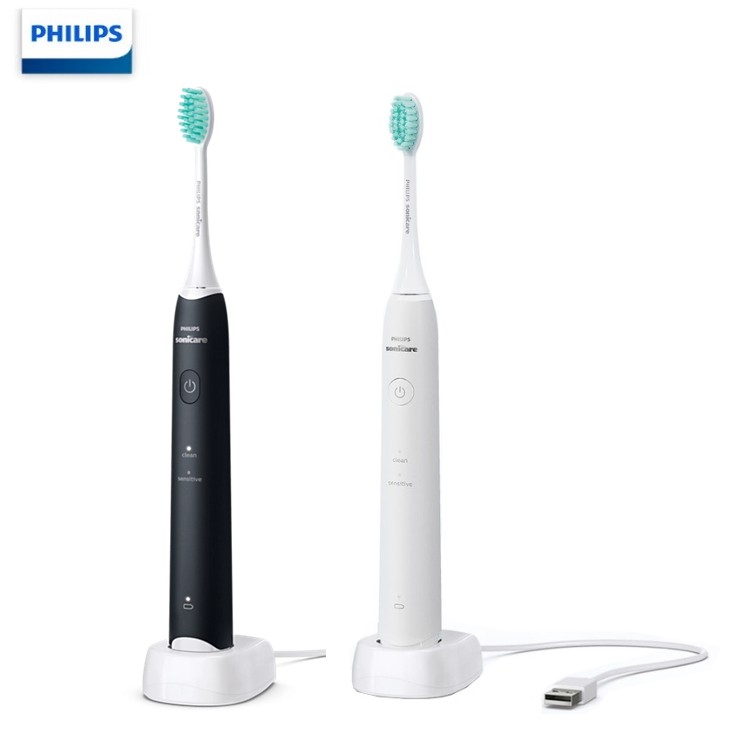 Bàn chải đánh răng điện Philips HX2421 và HX2431, pin NiMH