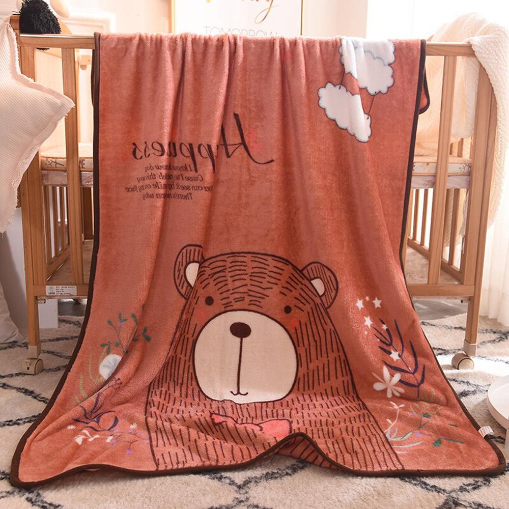 Chăn nhung tuyết 2 lớp HÀNG ĐẸP siêu mềm siêu mịn siêu nhẹ siêu đẹp cho bé yêu 95x145cm CNT chăn hè cho bé chăn siêu nhẹ