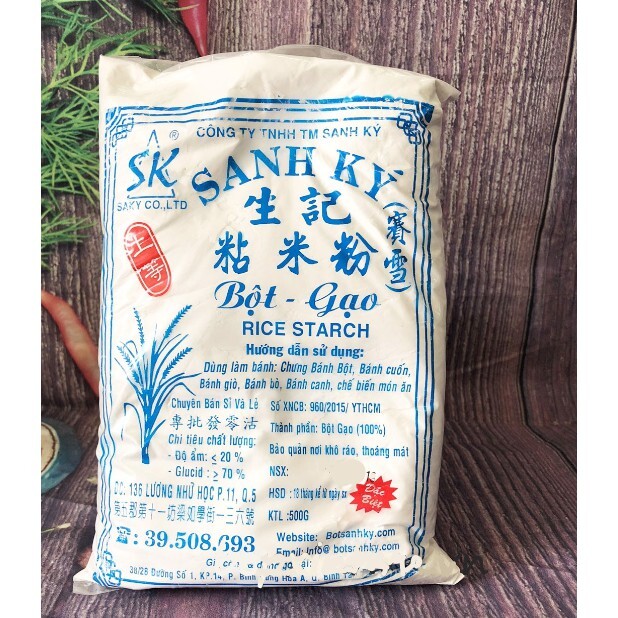 Bột gạo sanh ký 1kg