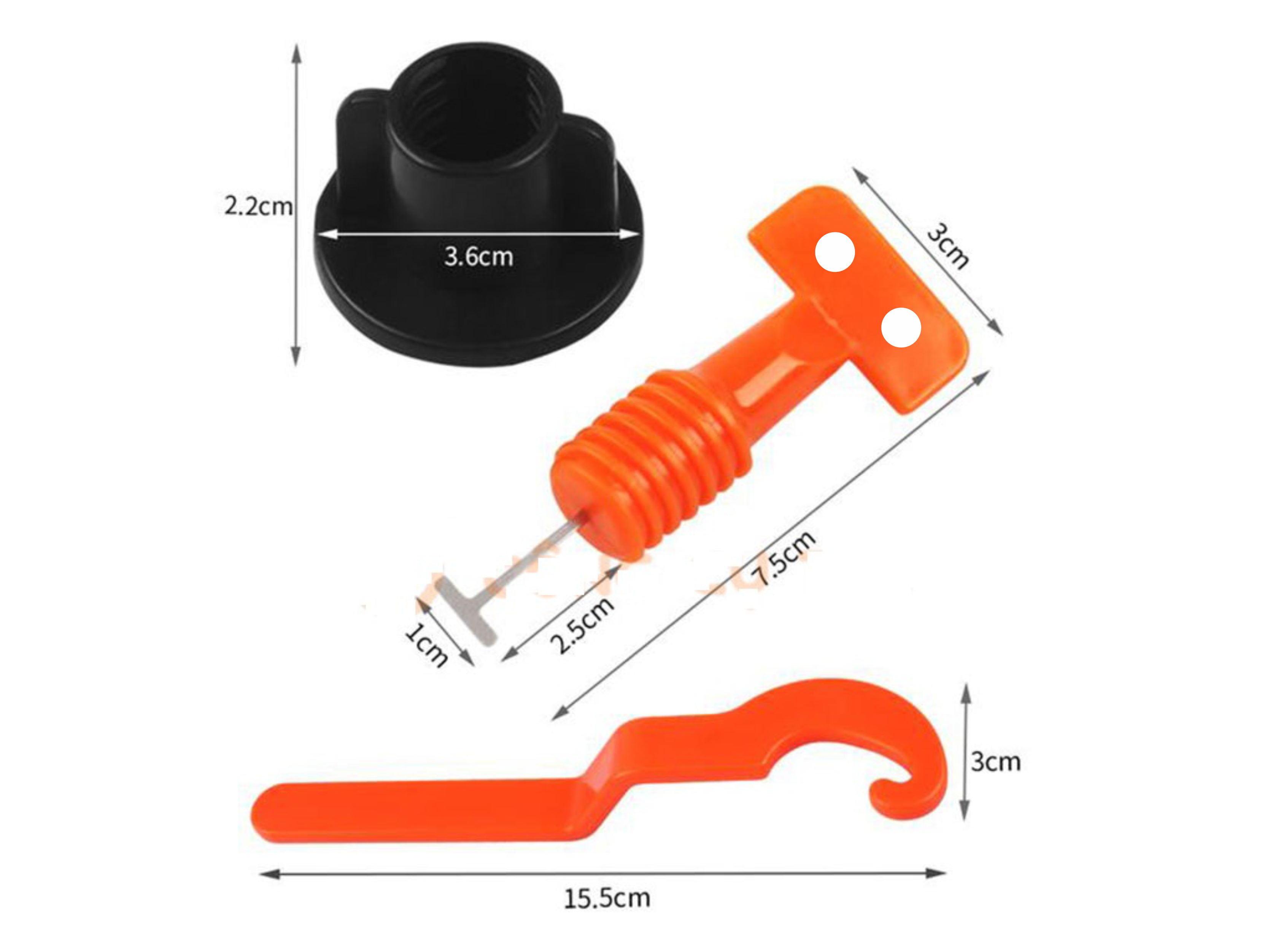 VÍT CÂN BẰNG ỐP PHẲNG GẠCH - TÚI 50 CÁI TÁI SỬ DỤNG