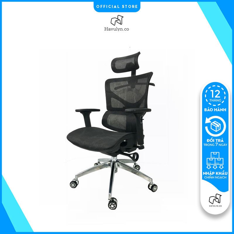 Ghế văn phòng ergonomic ghế làm việc Công Thái Học Spirit HAVULYN- VP34: ghế gaming, ghế làm việc, ghế văn phòng