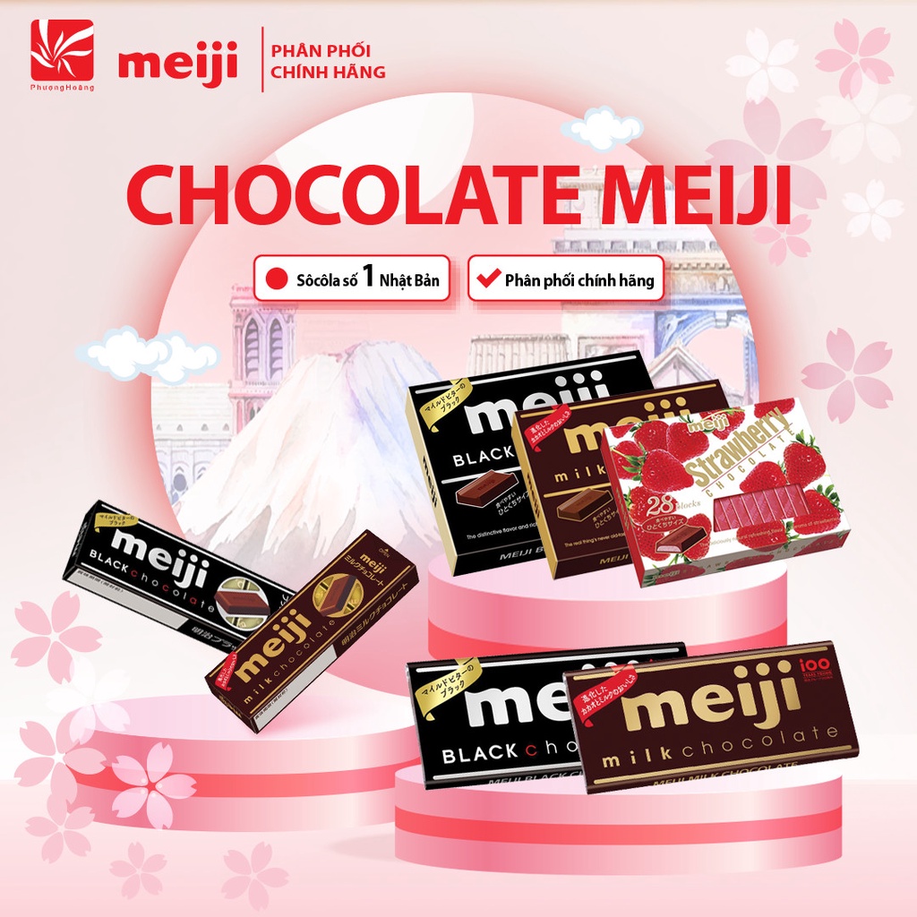 Chocolate viên 41g/120g, thanh 50g /3 vị