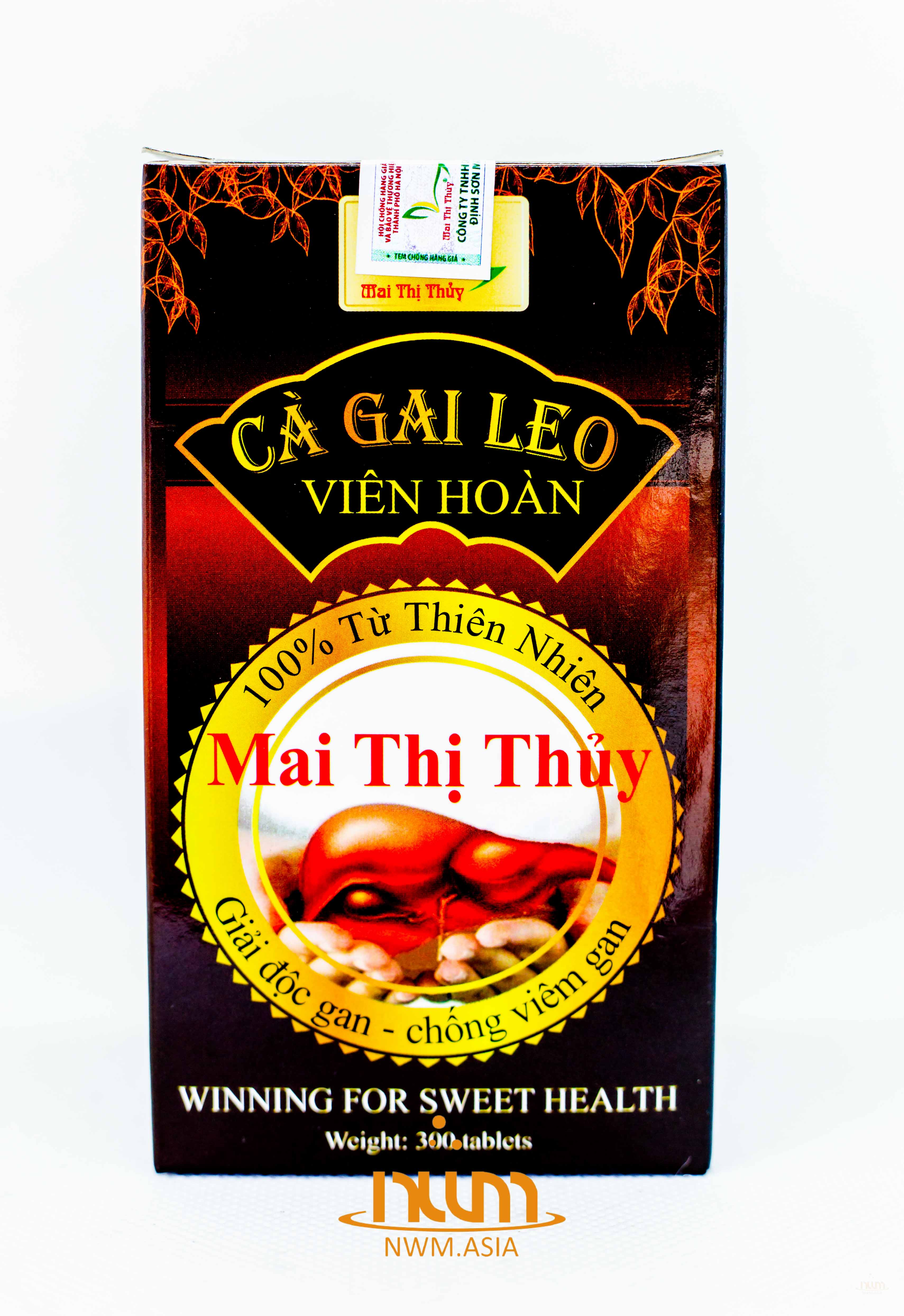 Cà gai leo viên hoàn