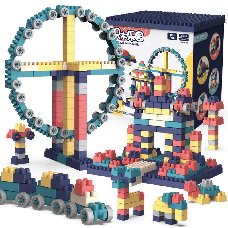 Đồ chơi lego 520 chi tiết cho bé trai bé gái