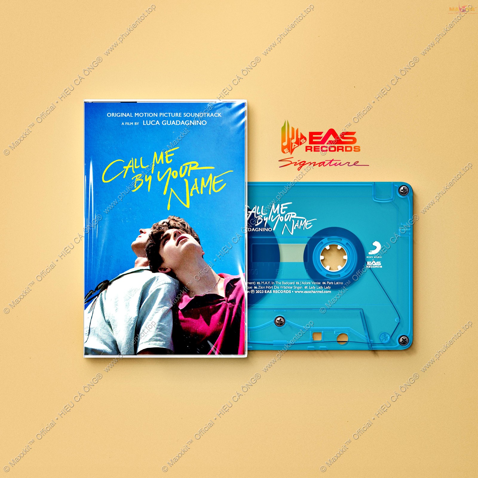 Băng cassette ost call me by your name - eas records