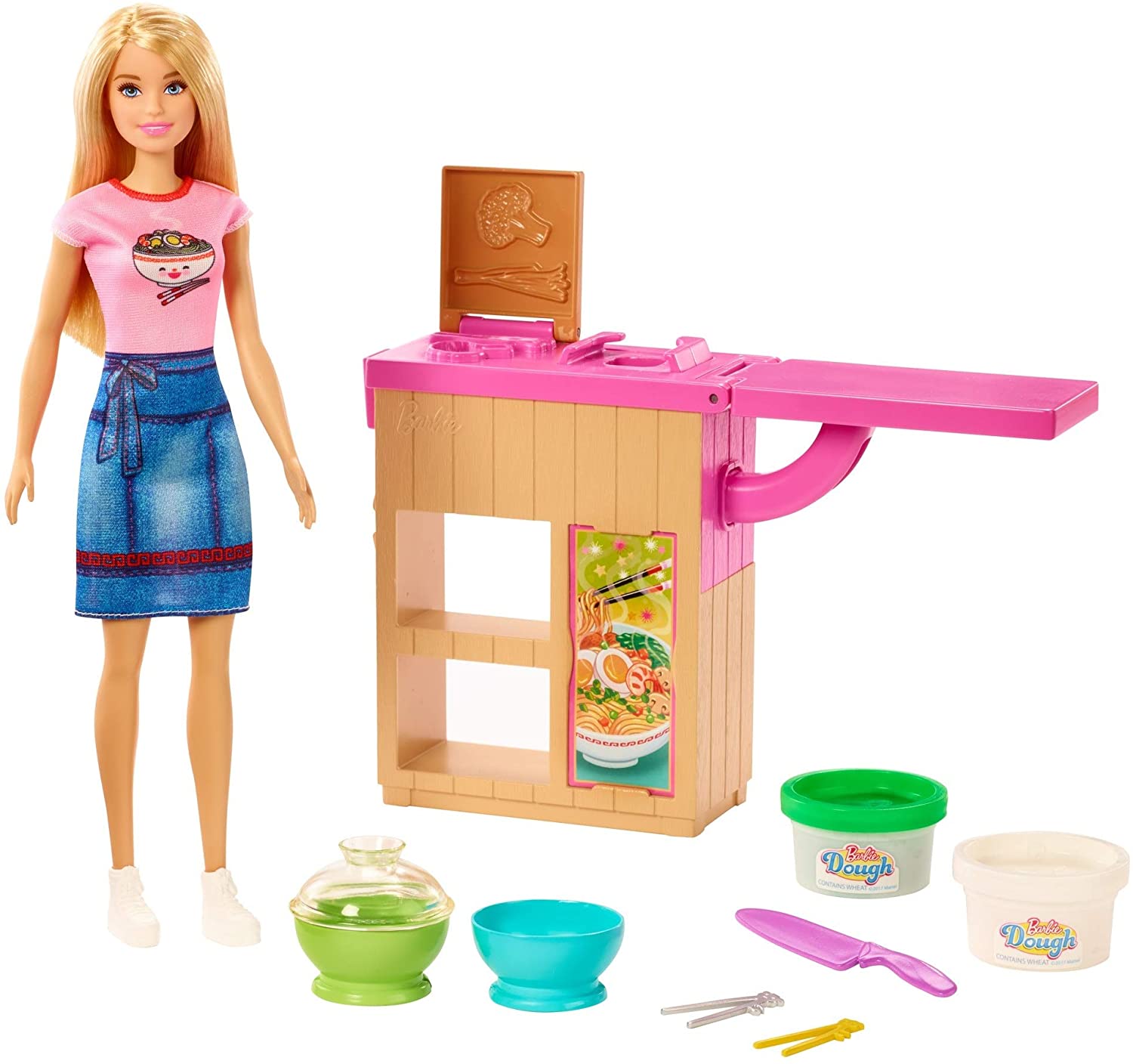 Đồ chơi barbie - cùng barbie làm mỳ - mã sp ghk43