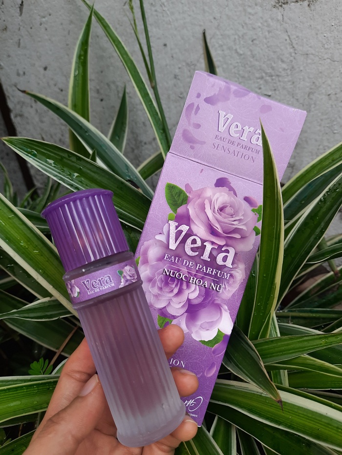 Nước hoa vera tím ngọt dịu hương cỏ hoa lưu hương tốt 40ml