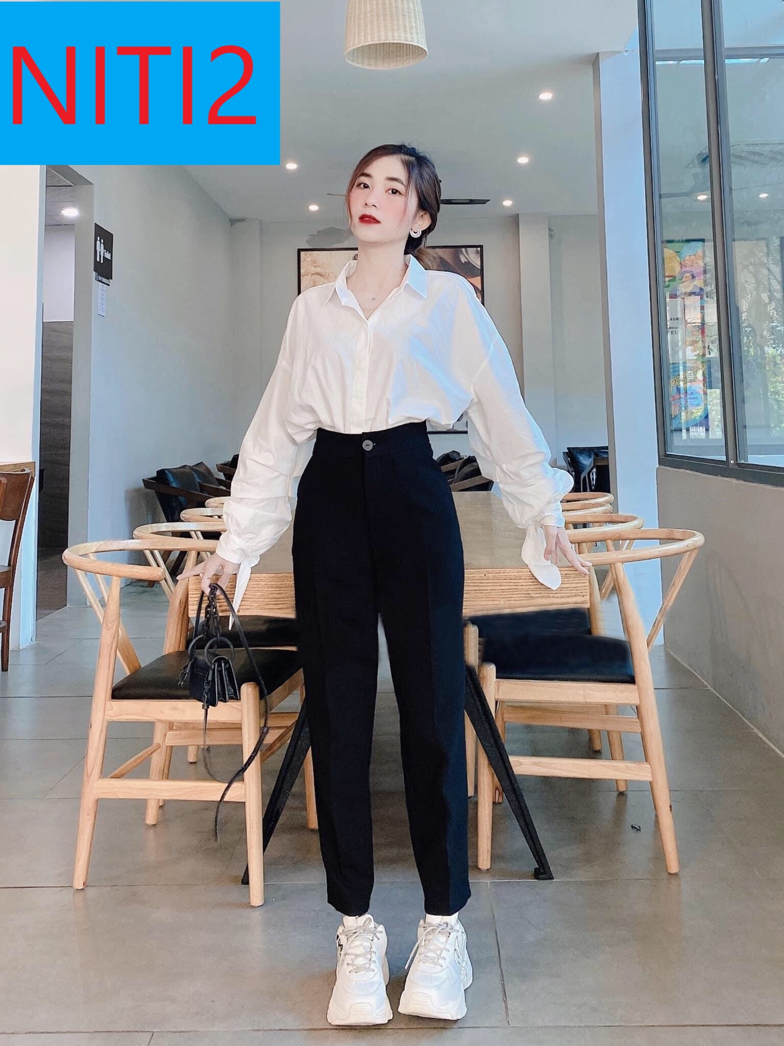 [ FREESHIP ] QUẦN TÂY NỮ LƯNG CAO HỌC SINH, QUẦN ÂU HỌC SINH NỮ, QUẦN TÂY NỮ ĐI HỌC ĐEN LƯNG CAO, PHOM ĐẸP DÁNG TRẺ TRUNG, VẢI DÀY, FORM CHUẨN MẶC ĐƯỢC CẢ NĂM-THỜI TRANG NITI2