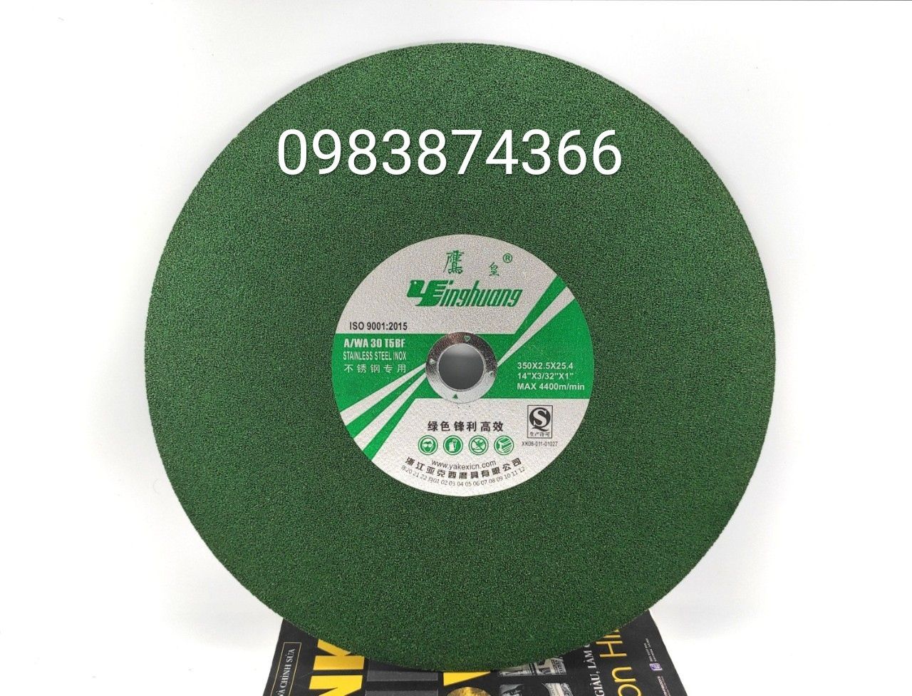10V Đá cắt Sắt 350, Đá Cắt Inox 350, Lưỡi Cắt Sắt 350,  Lưỡi Cắt Inox 350, Cắt Ngọt, Bền